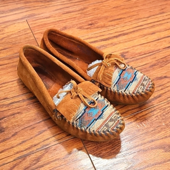 Minnetonka Shoes - Minnetonka Women's Kilty Hardsole Moccasin